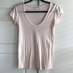 James Perse Light Pink Shirt 0